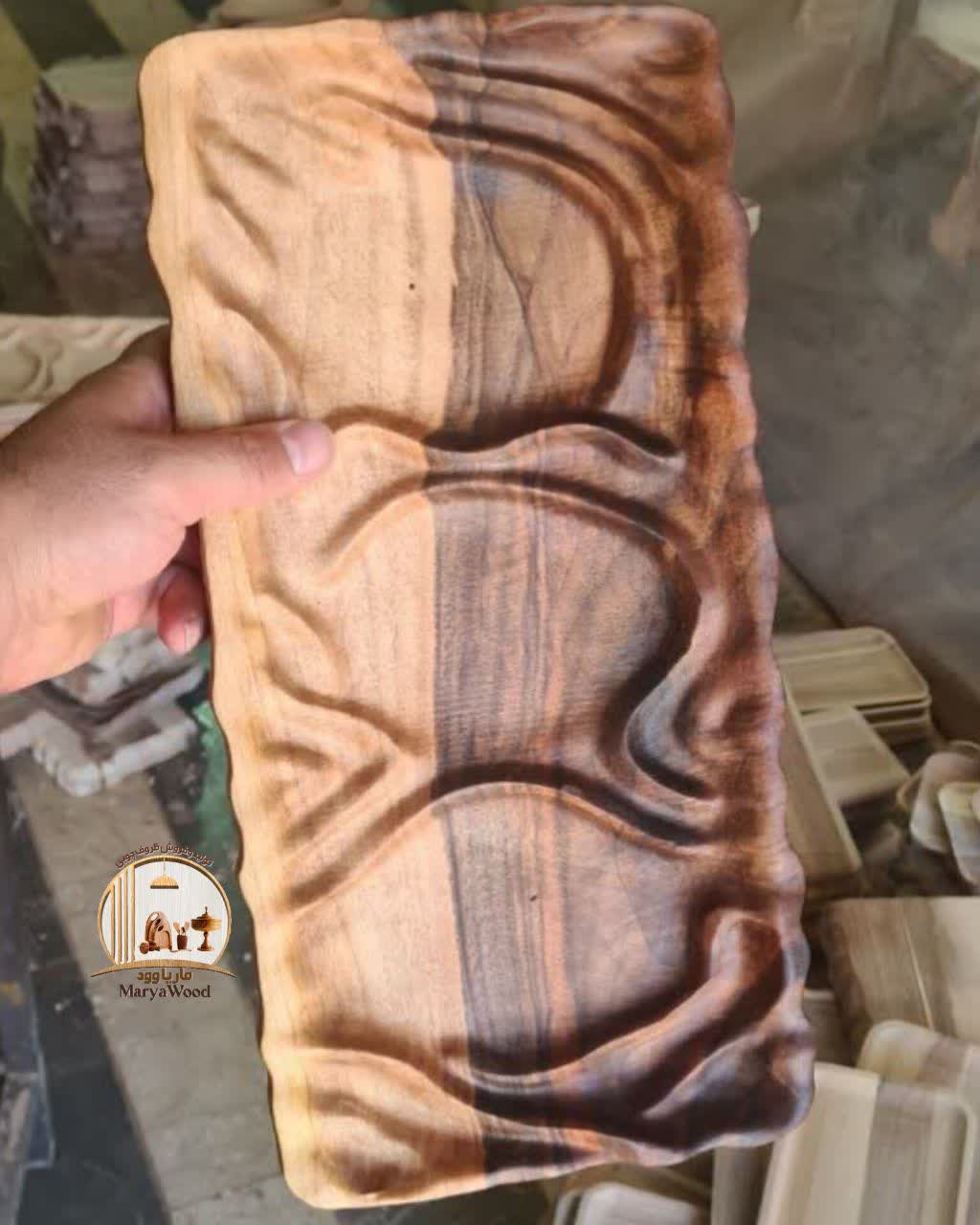 اردورخوری چوب گردو پایه دار دریا کد m94