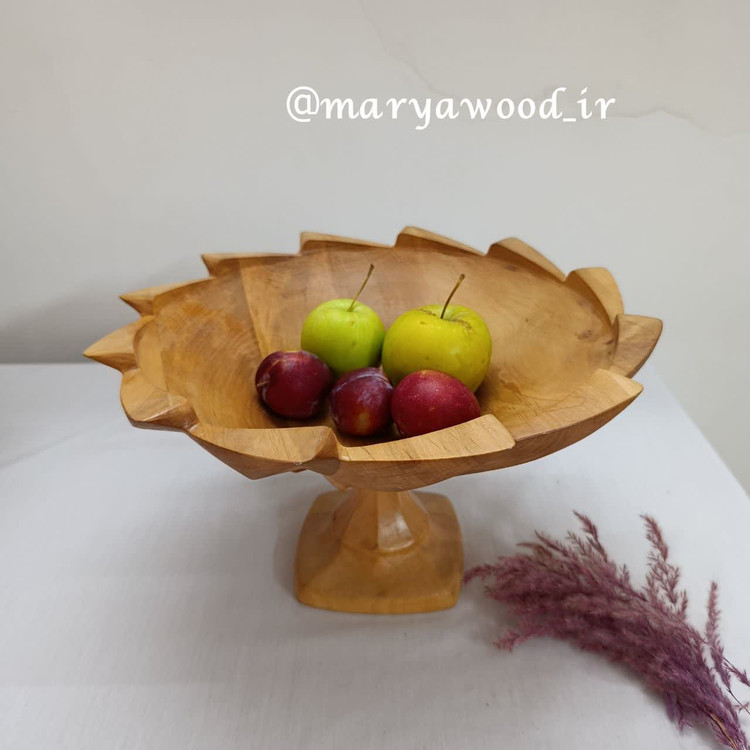 سرویس چوبی ۶ نفره الینور از چوب توسکا
